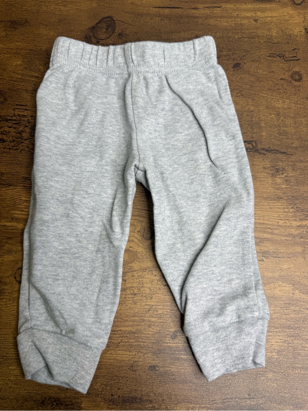 ⭐️5 for $20⭐️ Carter's Toddler Gray Knit Jogger Pants Soft Everyday Bottoms 3-6M